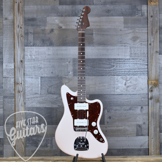 Pre-Owned Fender Limited Edition American Professional Jazzmaster Rosewood - Shell Pink with Hard Shell Case