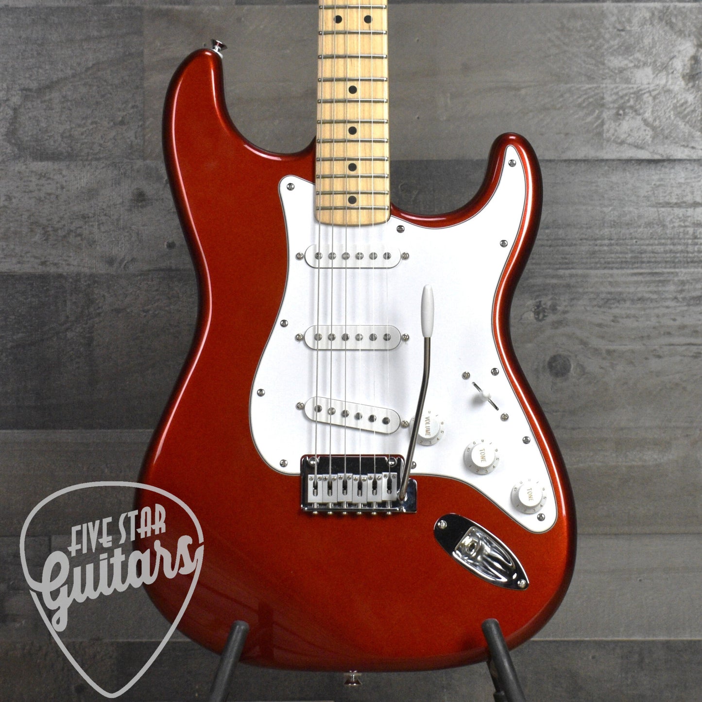 Pre-Owned Fender Standard Stratocaster - Candy Cola with Gigbag