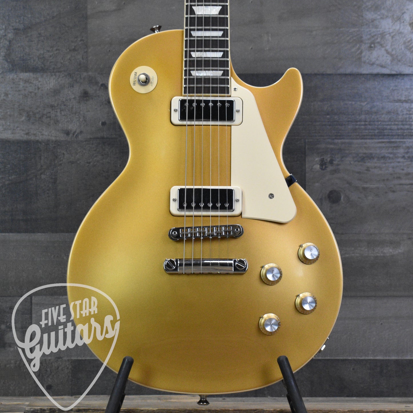 Pre-Owned Gibson Les Paul 70s Deluxe - Goldtop with Hard Shell Case