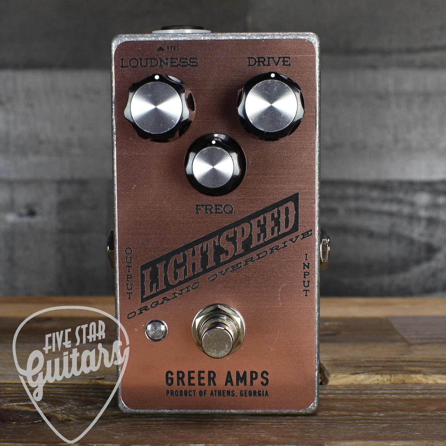 Pre-Owned Greer Amps Lightspeed Organic Overdrive - Rose Gold