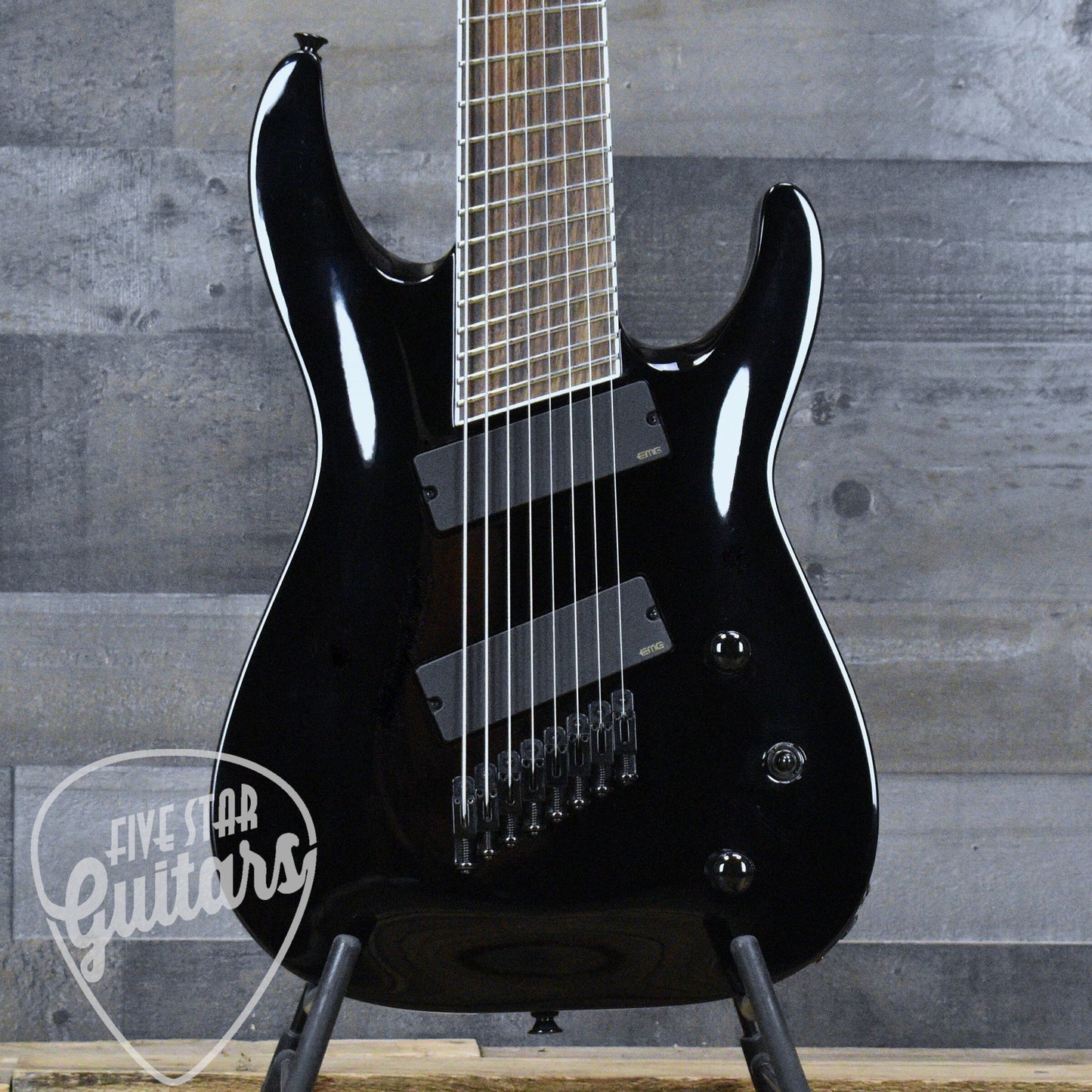 Pre-Owned Jackson X Series Soloist SLAT8 - Gloss Black