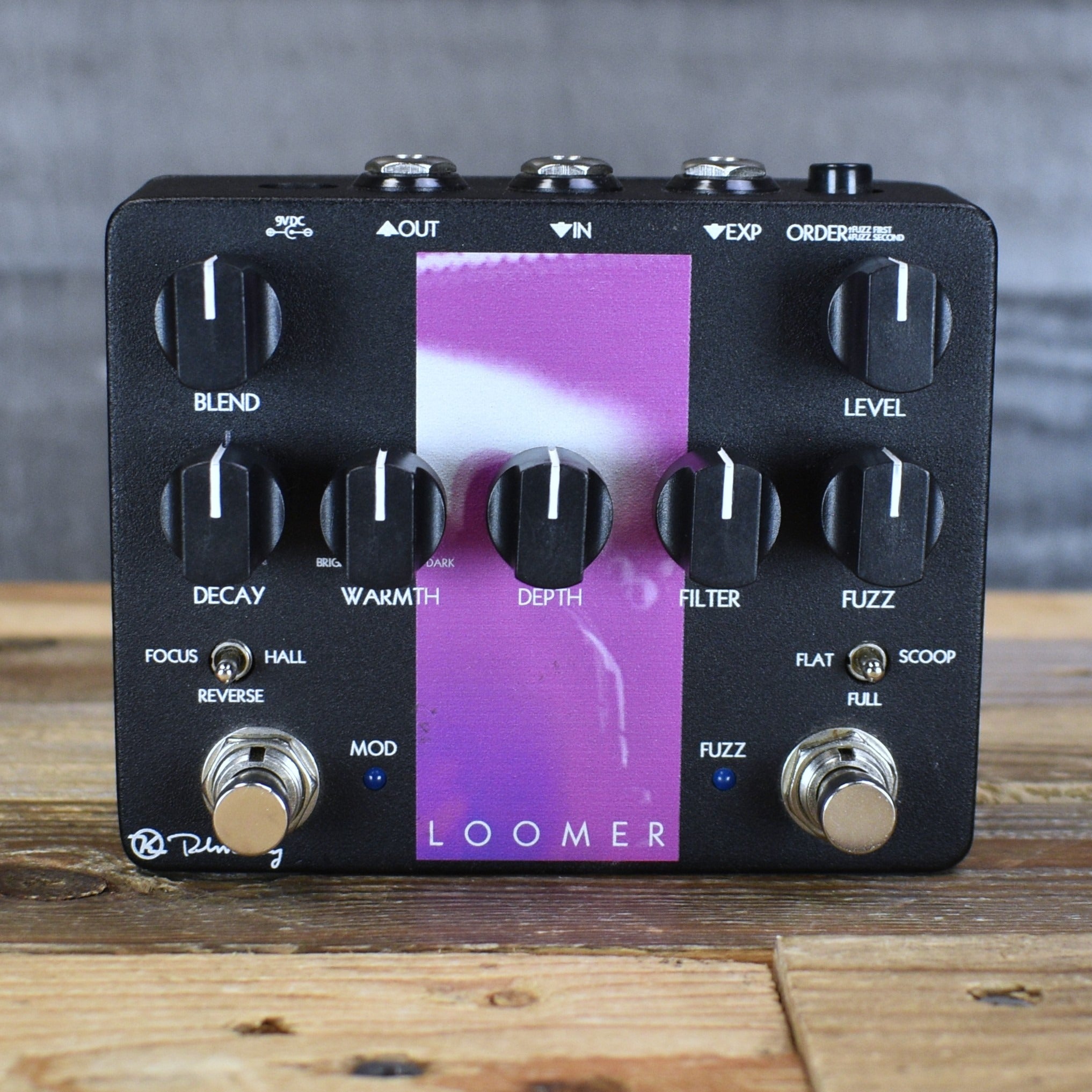 reverse reverb guitar pedal Pre-Owned Keeley Loomer Fuzz – Five Star Guitars Choose Color Options:Blue Hinterrad und Vorderrad ohne Sport_Muay-Thai und Kick-Boxing