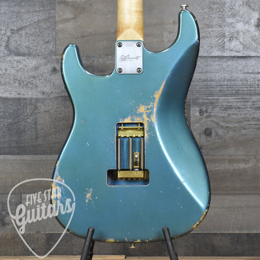 Pre-Owned Luxxtone Choppa S - Lake Placid Blue Heavy Relic, with Hardshell Case