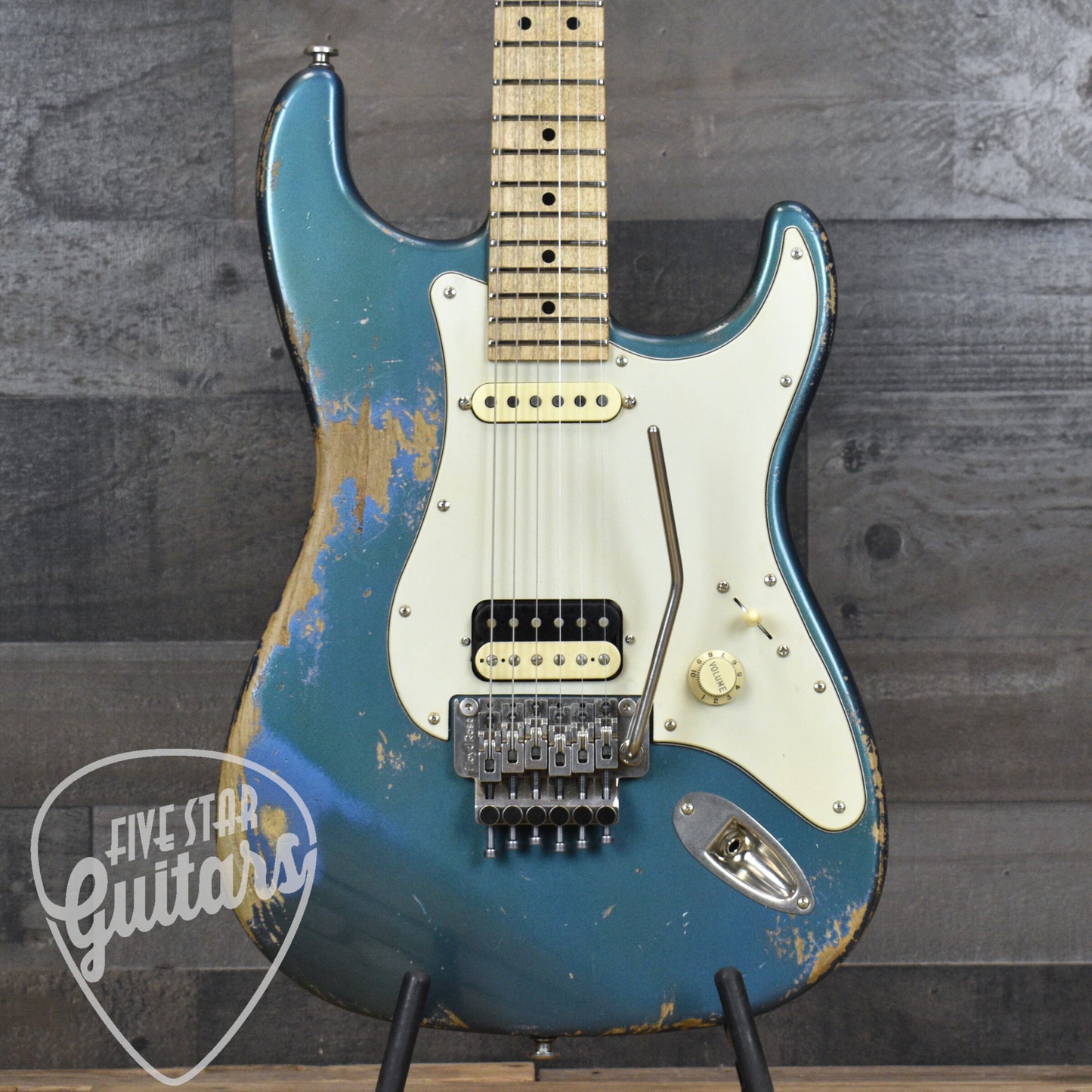 Pre-Owned Luxxtone Choppa S - Lake Placid Blue Heavy Relic, with Hardshell Case