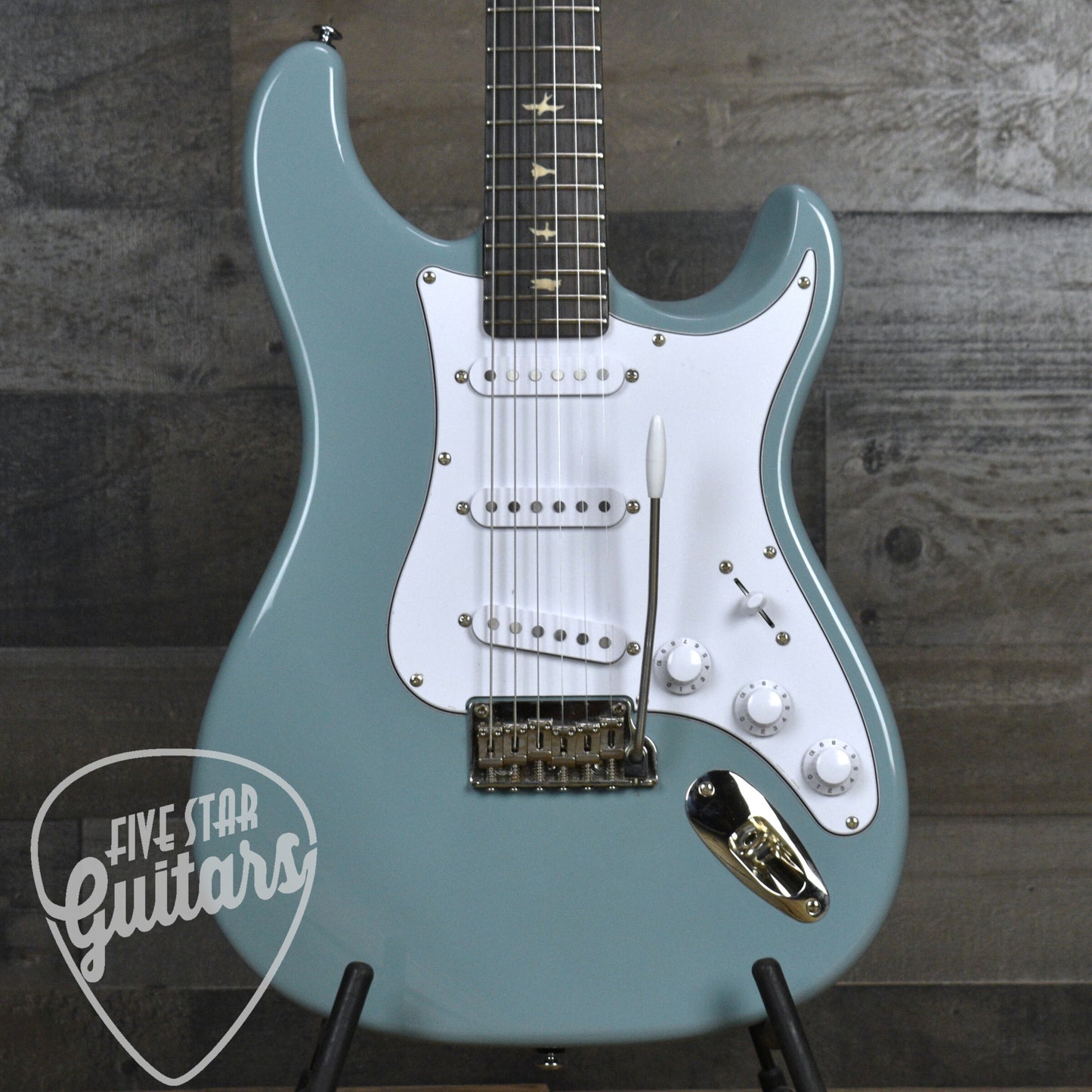 Pre-Owned PRS SE Silver Sky - Stone Blue with Gigbag