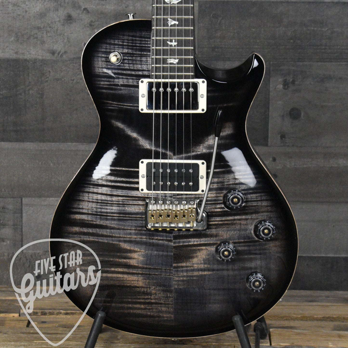 Pre-Owned Paul Reed Smith Tremonti Signature - Charcoal Contour Burst with Hard Shell Case - AUTOGRAPHED BY PAUL REED SMITH