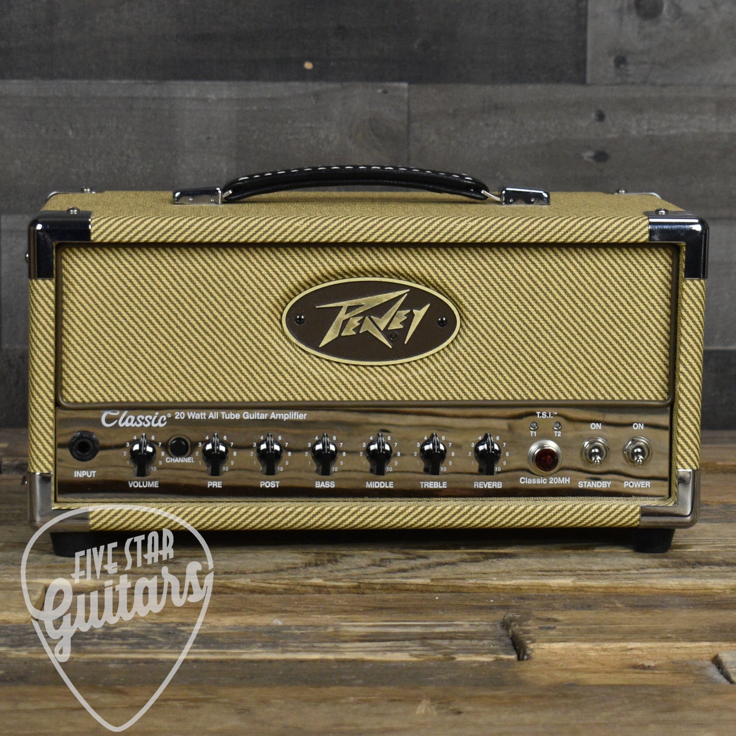 Pre-Owned Peavey Classic 20 Guitar Amplifier Head - Tweed