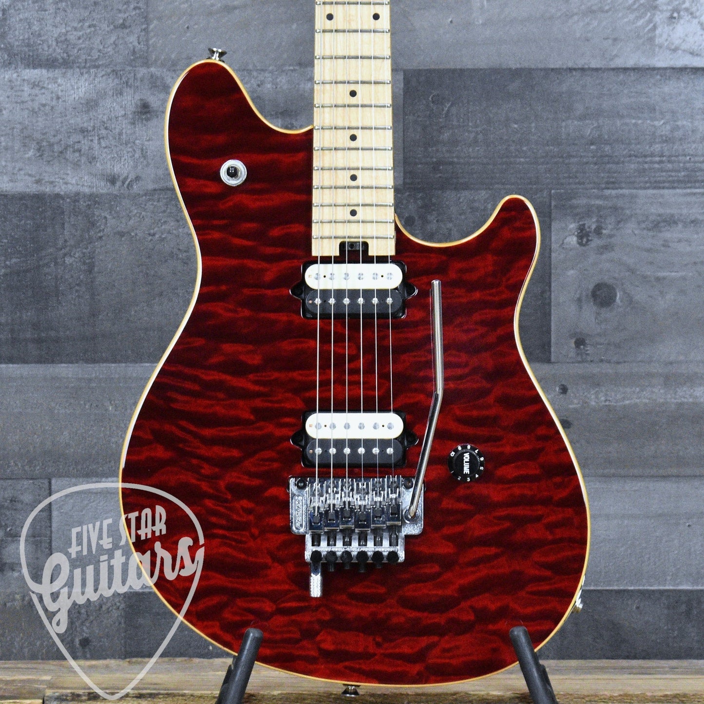 Pre-Owned Peavey EVH Wolfgang Special EXP - Translucent Maroon with Hardshell Case