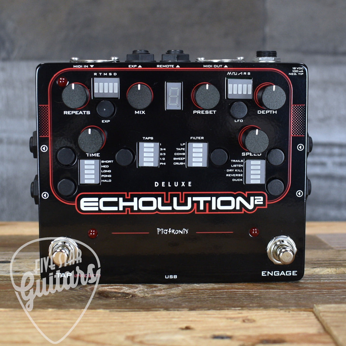 Pre-Owned Pigtronix E2D Echolution 2 Deluxe