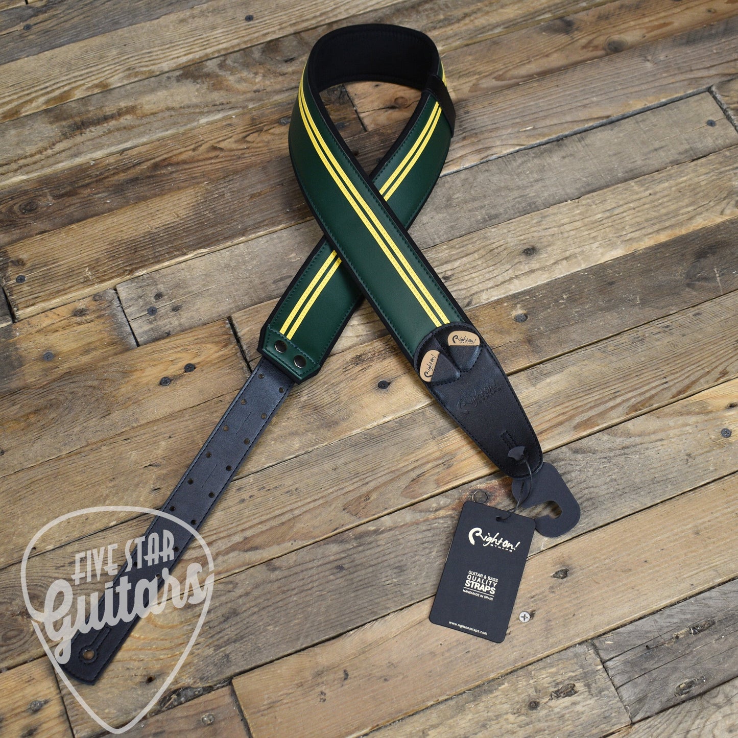 RightOn! Straps Mojo Race - British Racing Green