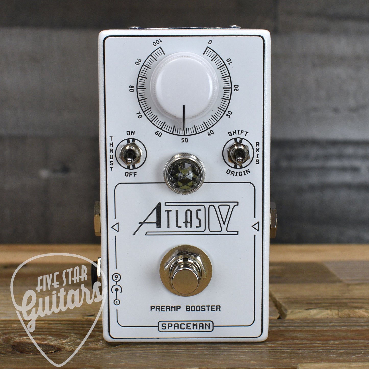 Spaceman Atlas IV White Light Edition Preamp Pedal