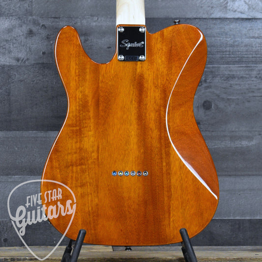 Squier Affinity Series Telecaster SH Flame Maple Top - Mocha