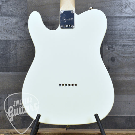 Squier Affinity Series Telecaster Thinline Laurel Fingerboard - Olympic White