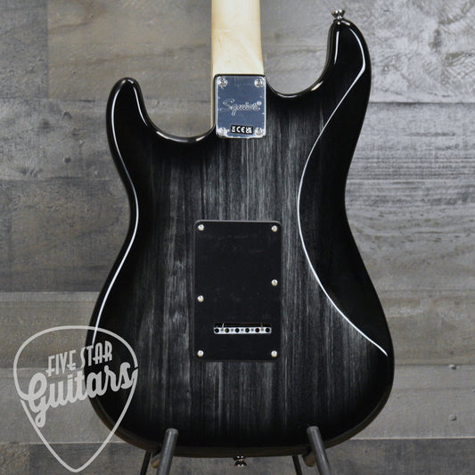Squier Affinity Stratocaster Flame Maple Top HSS - Black Burst