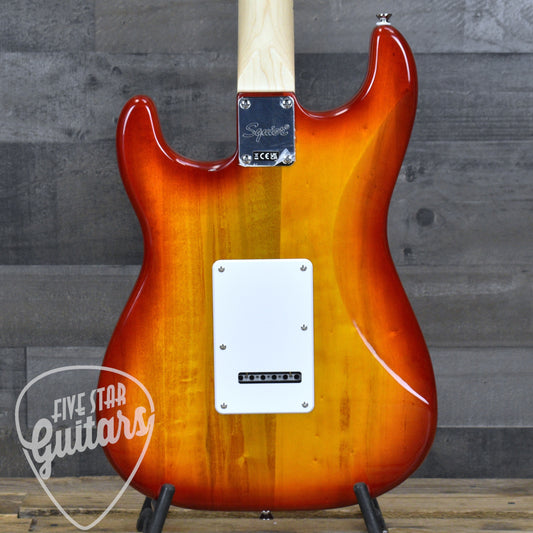 Squier Affinity Stratocaster HSS Flame Maple Top - Sienna Burst