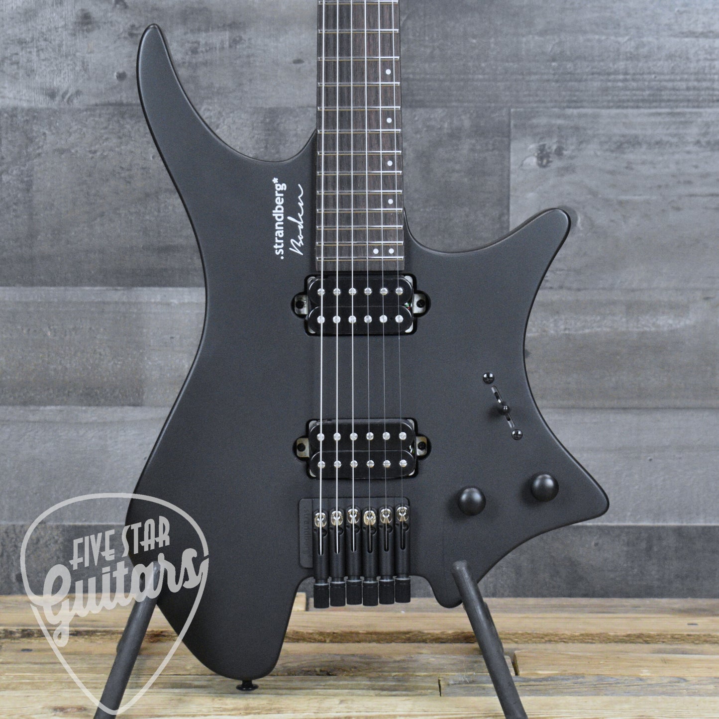 Strandberg Boden Essential 6 - Black Granite with Gig Bag