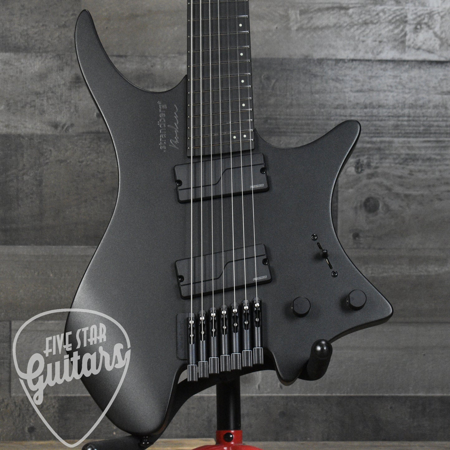 Strandberg Boden Metal NX 7 - Black Granite with Gig Bag