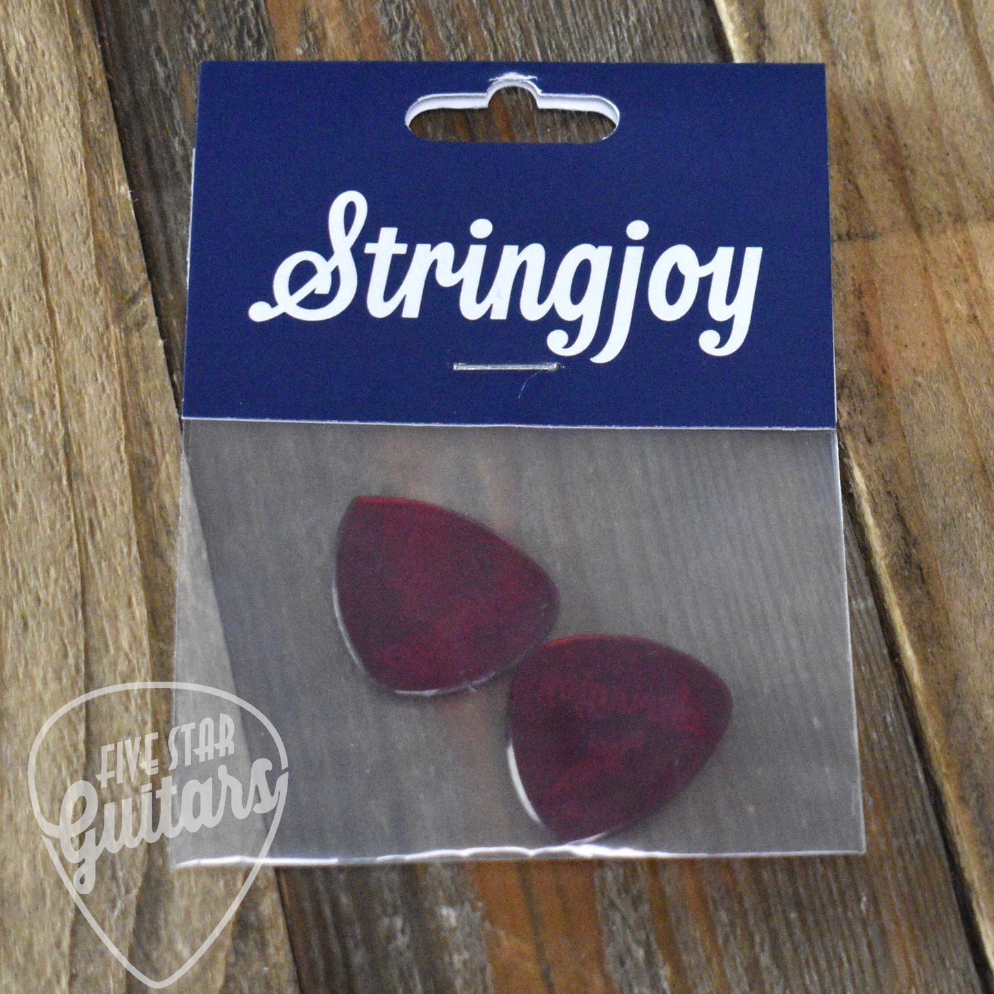 Stringjoy 1.5mm Dagger Acrylic Picks - 2 pack