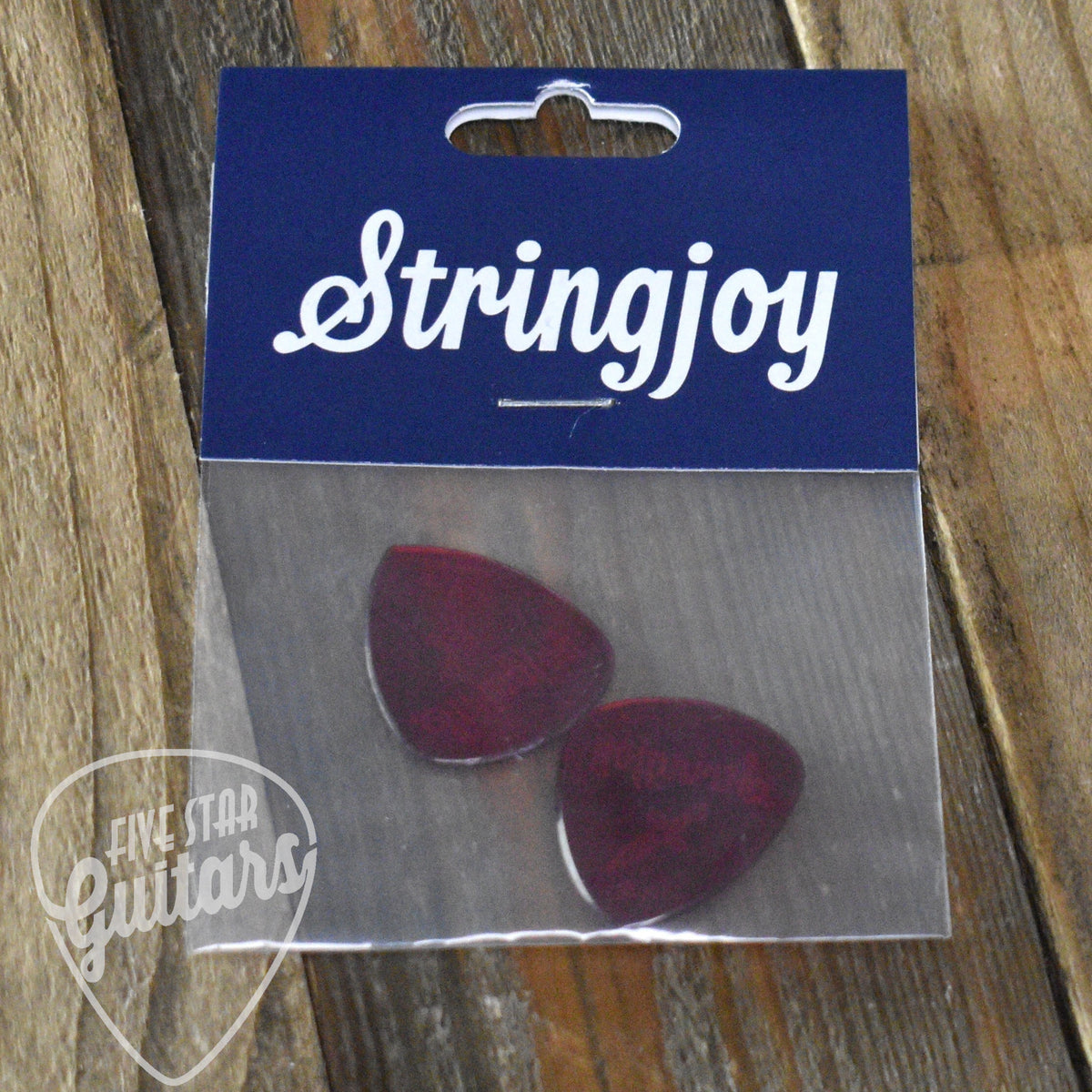 Stringjoy 1.5mm Dagger Acrylic Picks - 2 pack