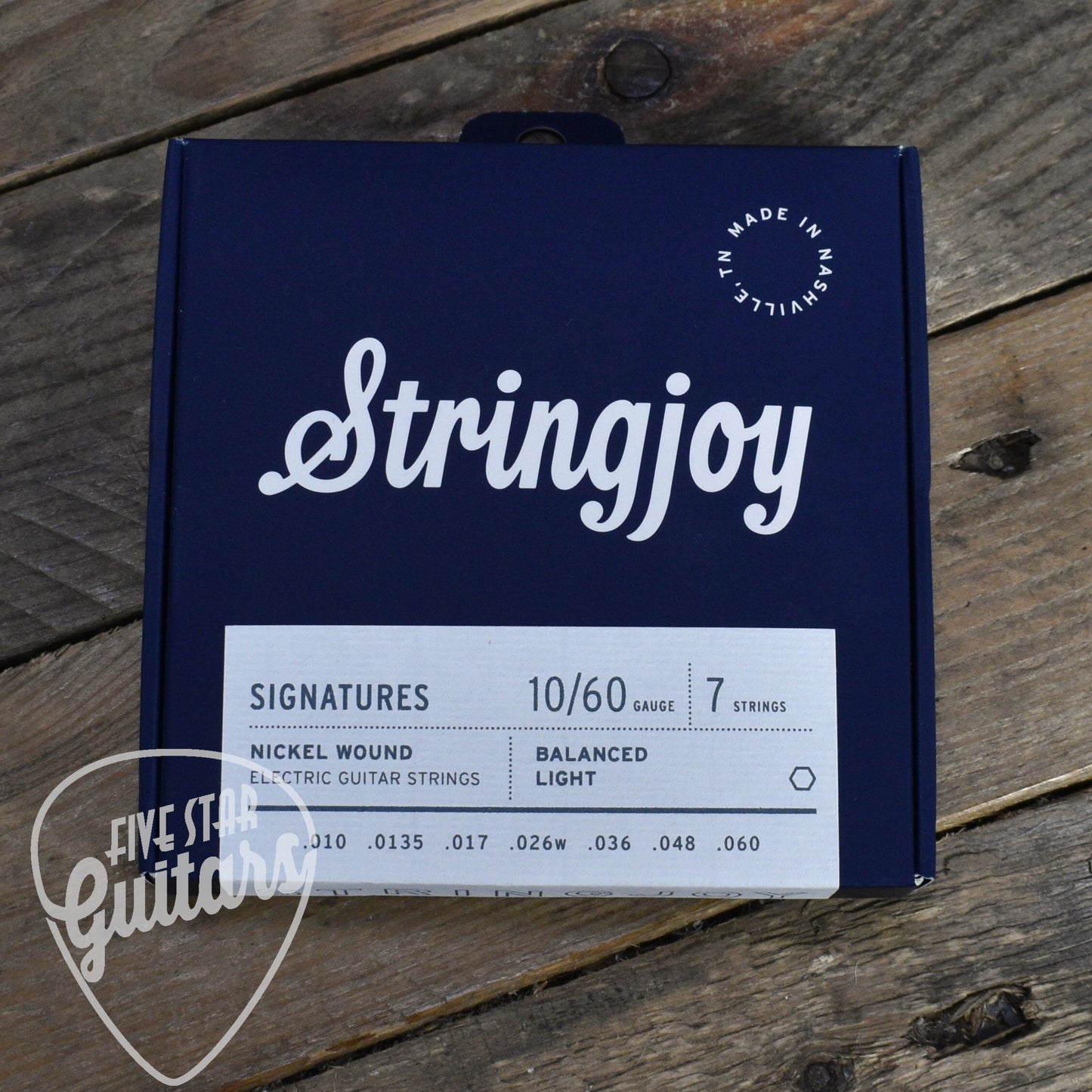 Stringjoy SJ-BAL107 Signatures 7 String Balanced Light Gauge 10-60
