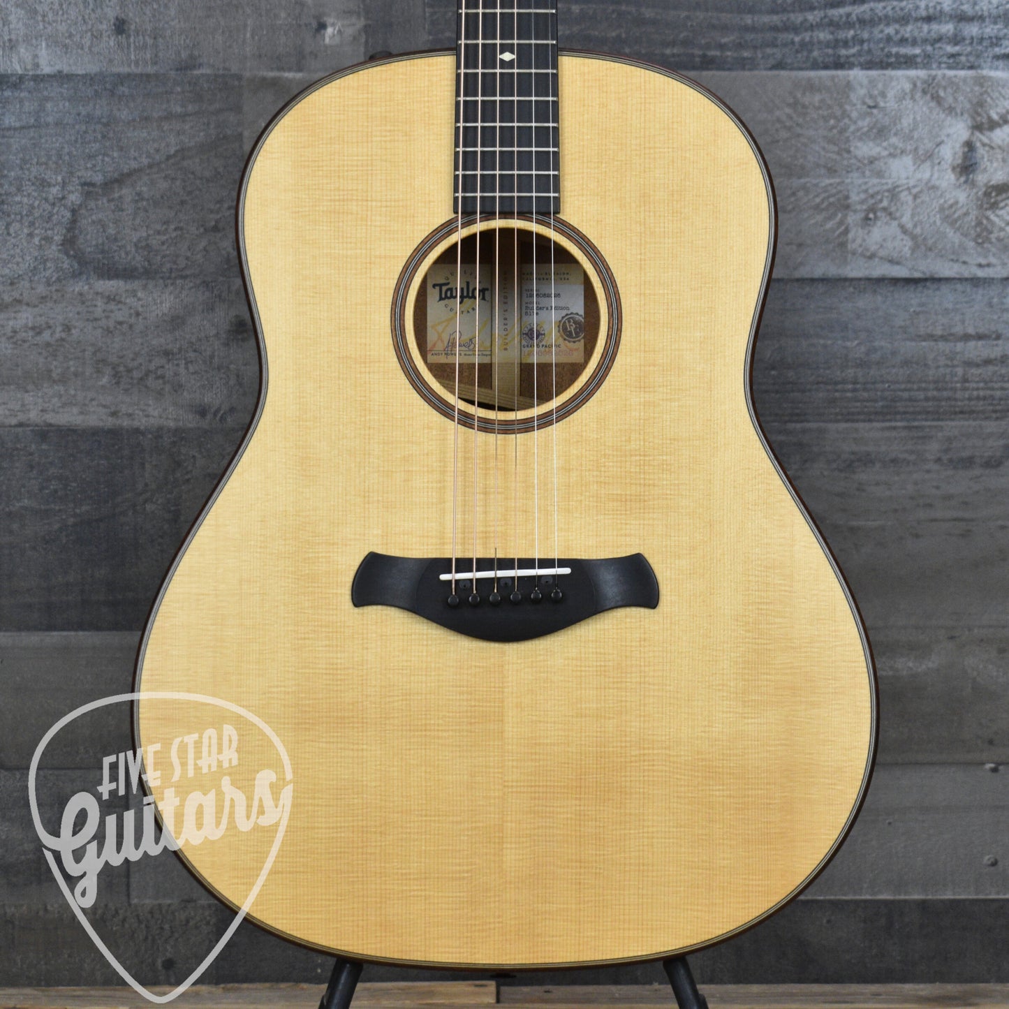 Taylor 2022 Builder's Edition 517e with Floral Hard Shell Case