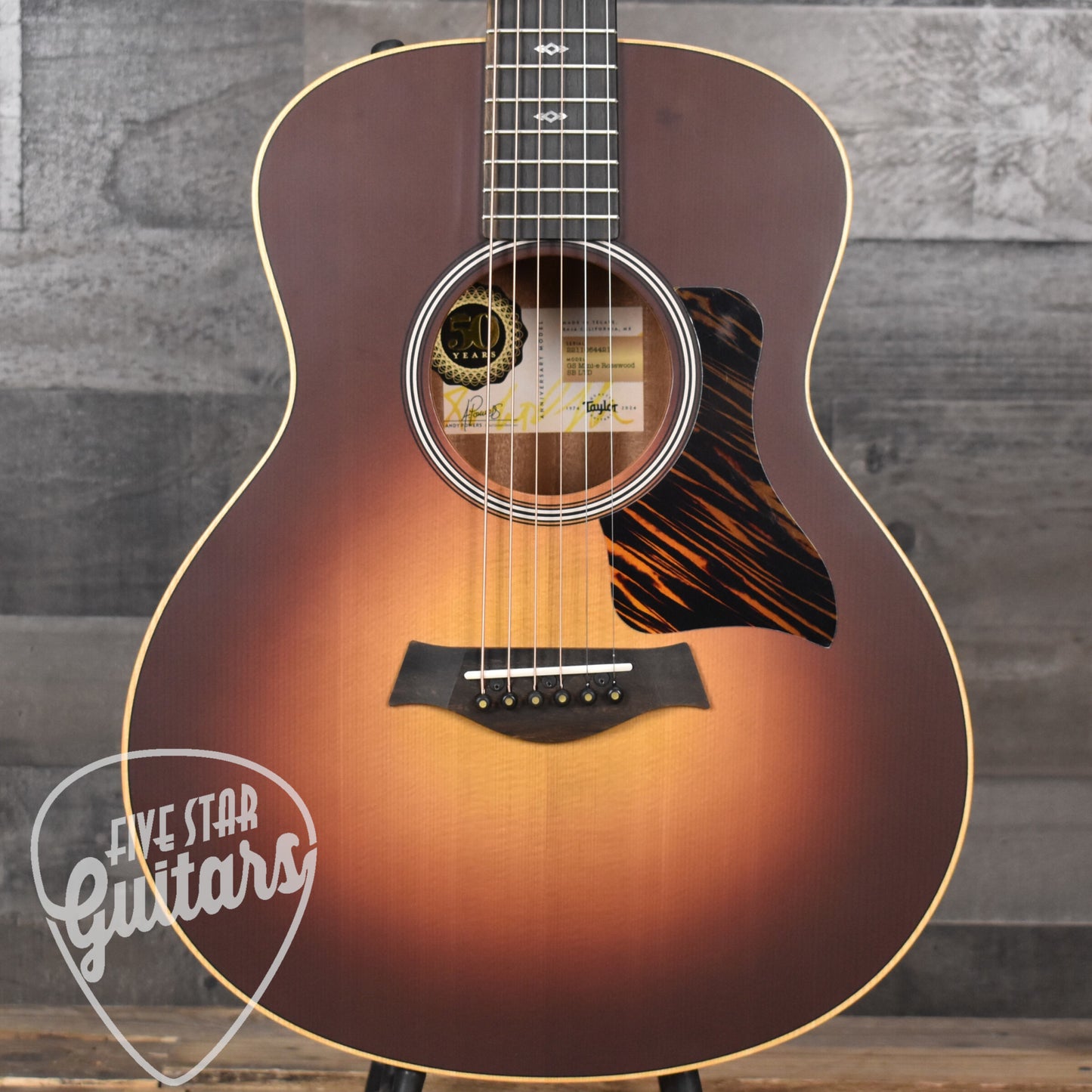 Taylor 50th Anniversary GS Mini-e - Vintage Sunburst with Gig Bag