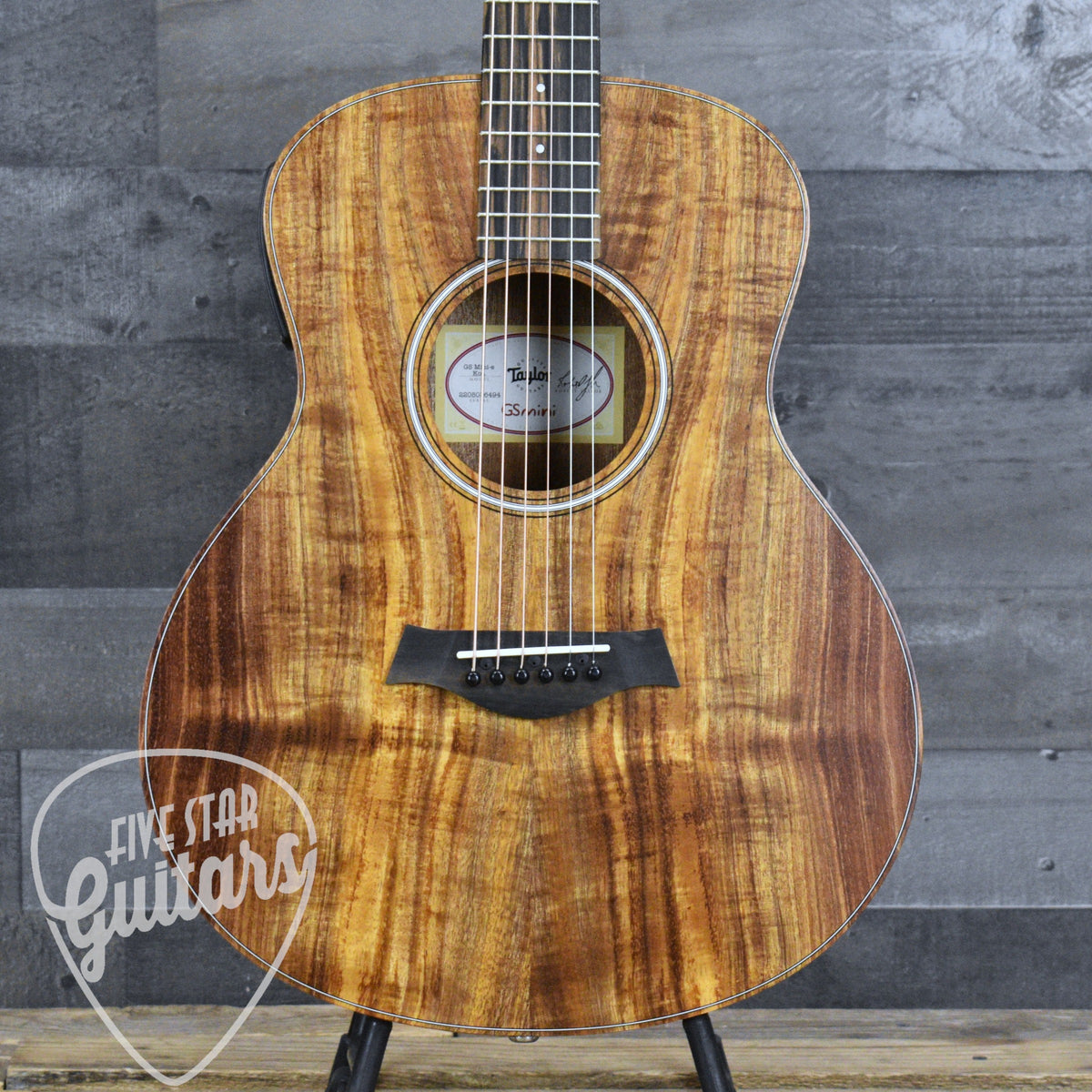 Taylor GS Mini-e Koa Hawaiian Koa Top - Natural with Gigbag