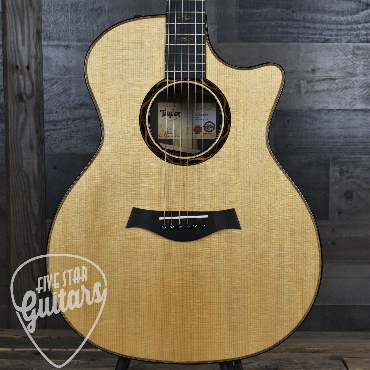 Taylor NAMM Custom #39: Madera Regal Grand Auditorium -Torrefied Sitka Spruce and Katalox