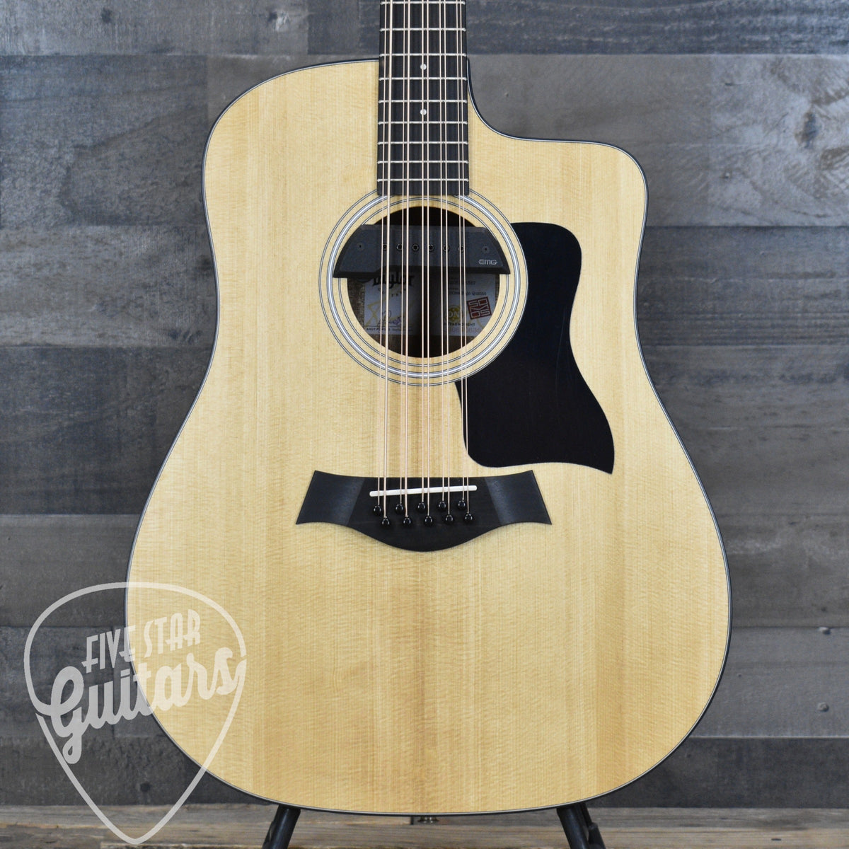 Taylor Somos 150ce Bajo Quinto 10-string - Natural with Gigbag