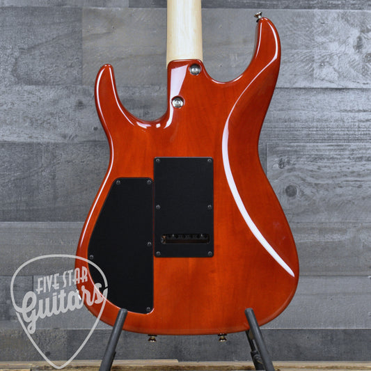 Tom Anderson Angel with Hardshell Case - Fire Burst with Binding