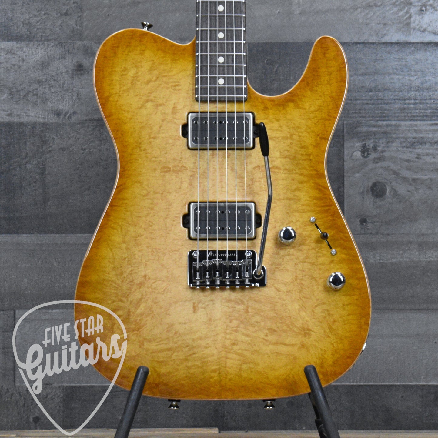 Tom Anderson Cobra - Honey Shaded Edge Burst with Hardshell Case
