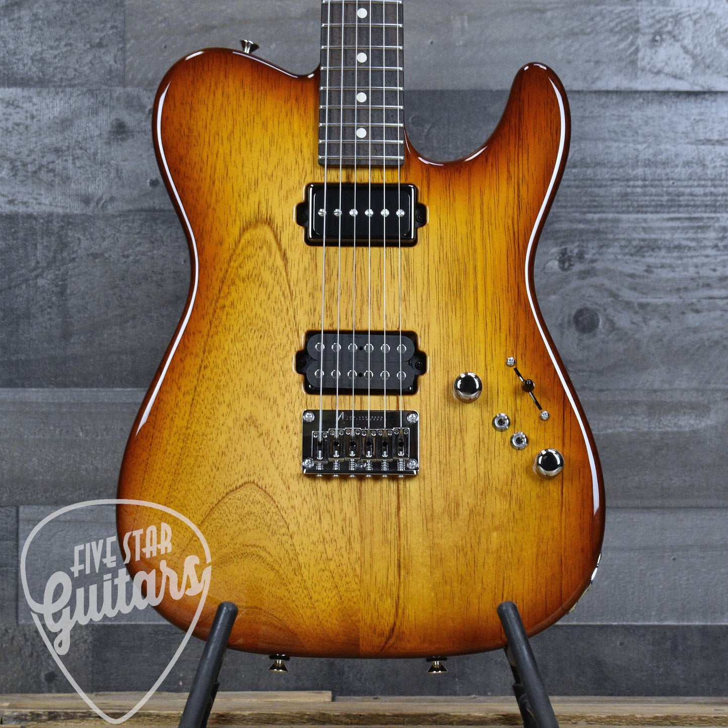 Tom Anderson Cobra Special - Natural Autumn Burst with Gig Bag