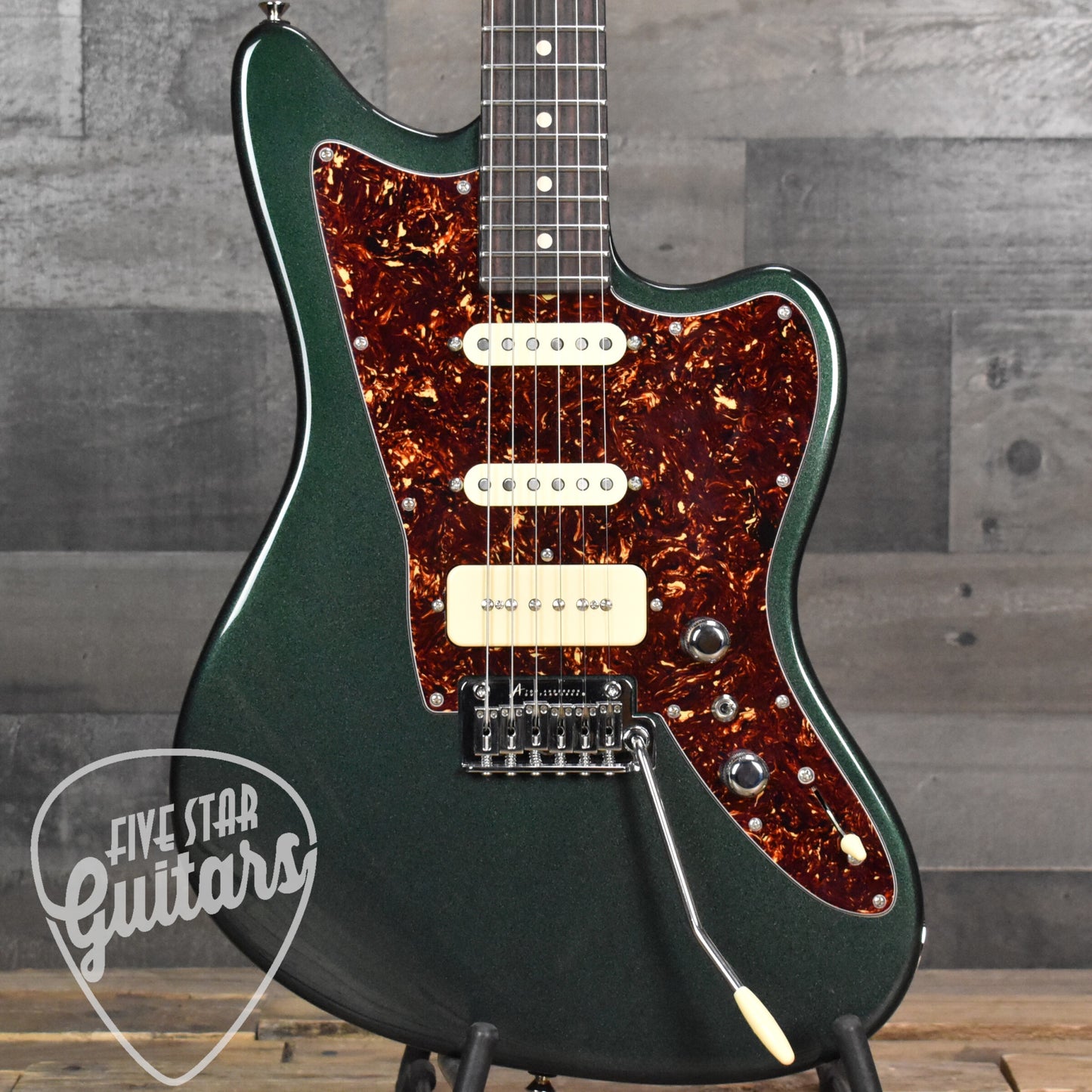 Tom Anderson Raven Classic - Bullitt Green with Hard Shell Case
