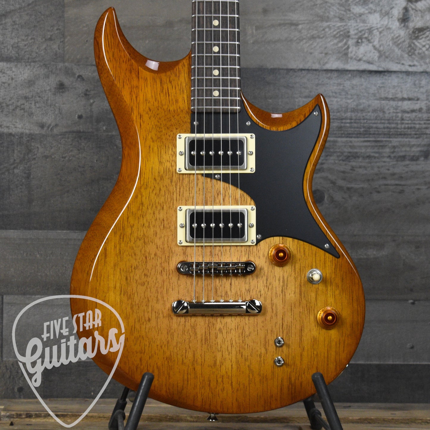 Tom Anderson Wolfhound - Natural Autumn Burst with Gigbag