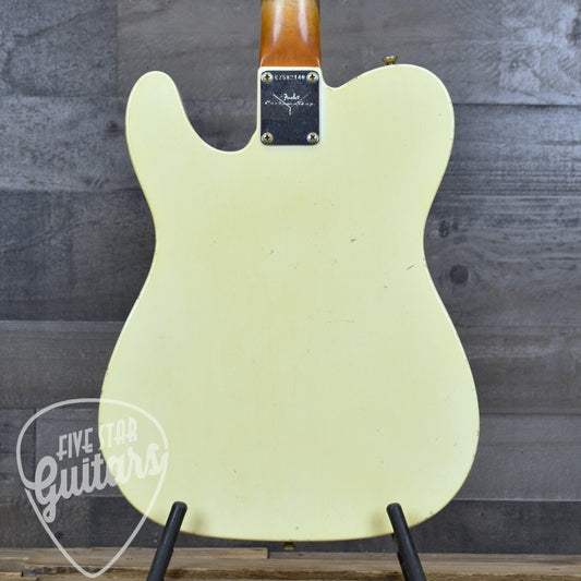 Fender Custom Shop Master Built Dale Wilson '63 Telecaster - Aged Olympic White with Hardshell Case