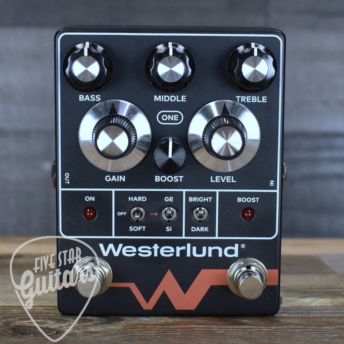 Westerlund Audio One Preamp, Overdrive, and Boost Pedal