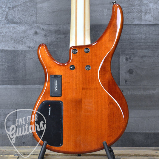 Yamaha TRBX605FM 5-String Bass Guitar - Caramel Brown