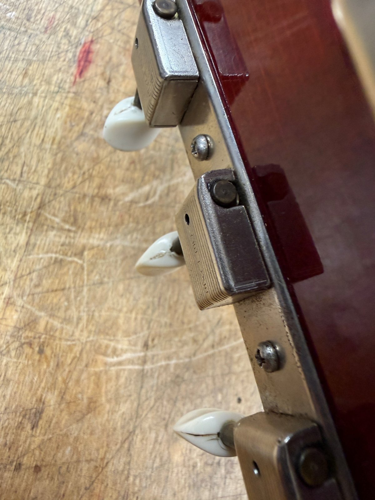 Pre-Owned 1962 Gibson Les Paul Junior - Cherry with Original Hardshell Case