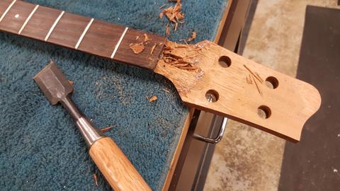 Tacoma Thunderchief Headstock Repair