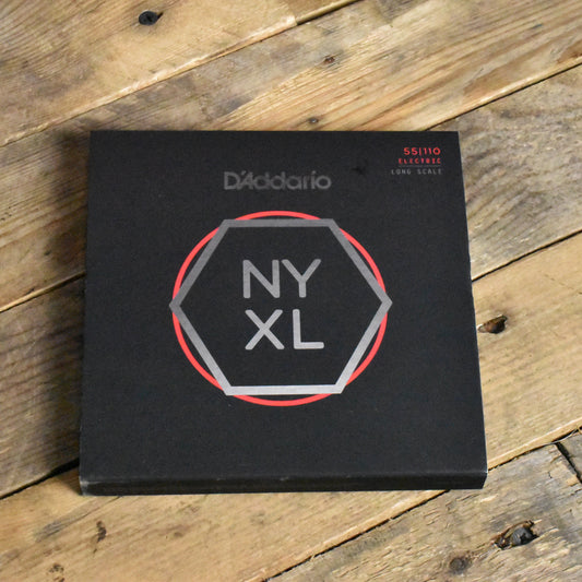 D'Addario NYXL55110 Long Scale Electric Bass Guitar Strings Heavy 55-110