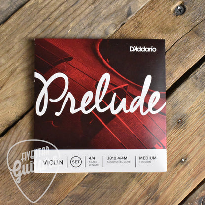 D'Addario Prelude Violin String Set J810-4/4M 4/4 Medium