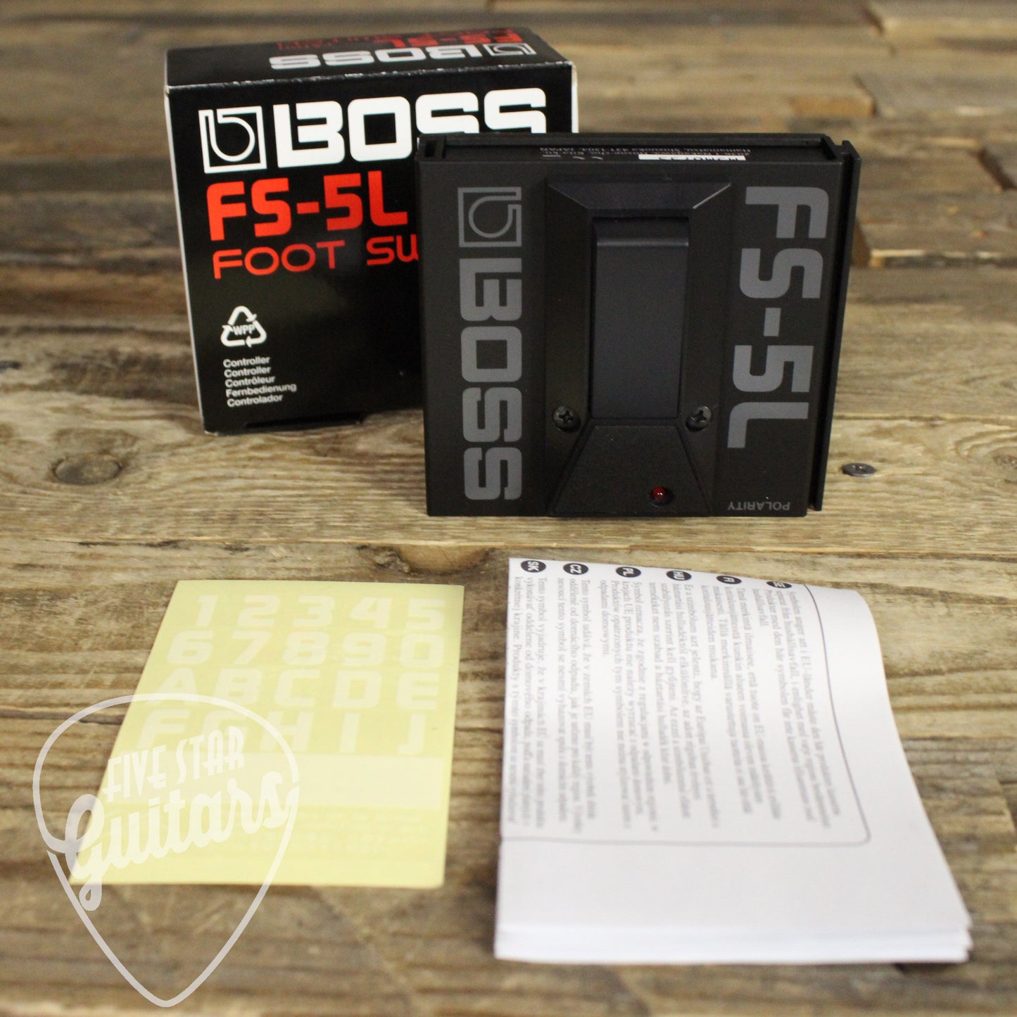 Boss FS-5L Latch Foot Switch