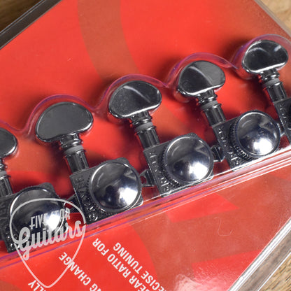 Grover 6L Chrome Locking Tuners