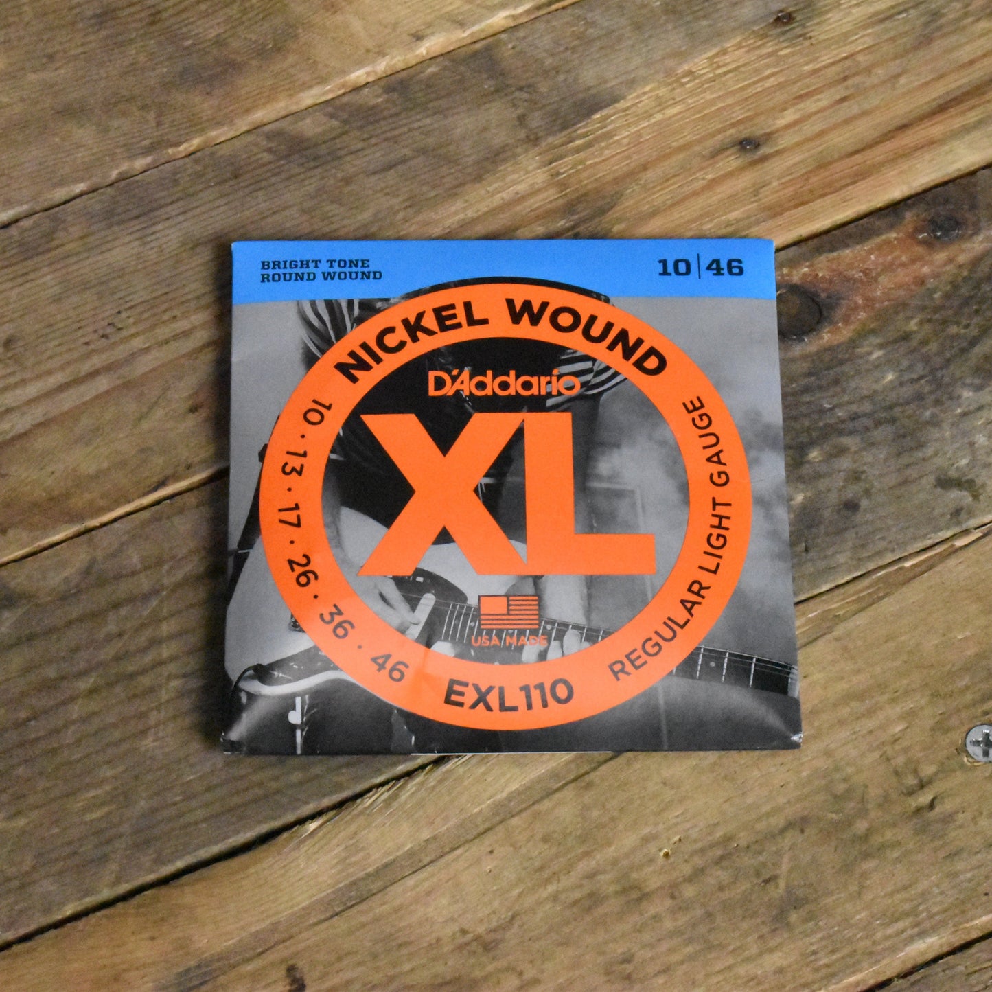 D'Addario EXL110 Nickel Wound Electric Guitar Strings 10-46