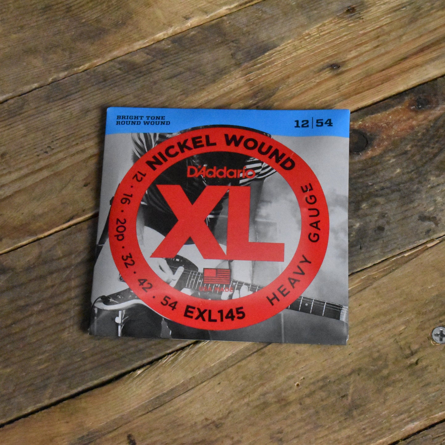 D'Addario EXL145 Round Wound Electric Guitar Strings 12-54