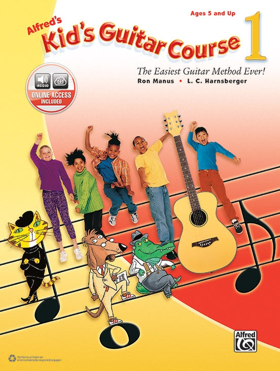 Alfred's Kid's Guitar Course Book 1