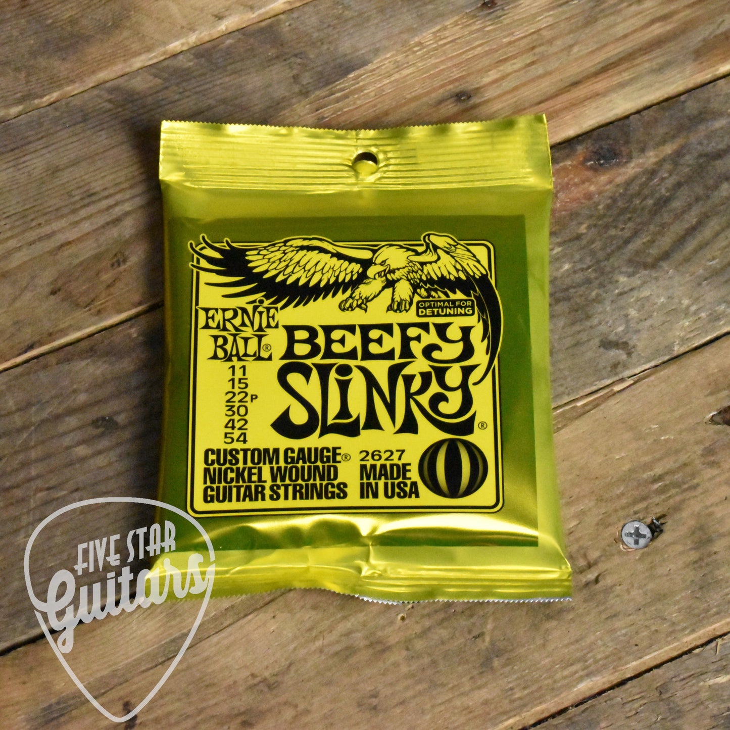 Ernie Ball P02627 Beefy Slinky Electric Guitar Strings 11-54