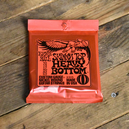 Ernie Ball P02215 Skinny Top Heavy Bottom Electric Guitar Strings 10-52