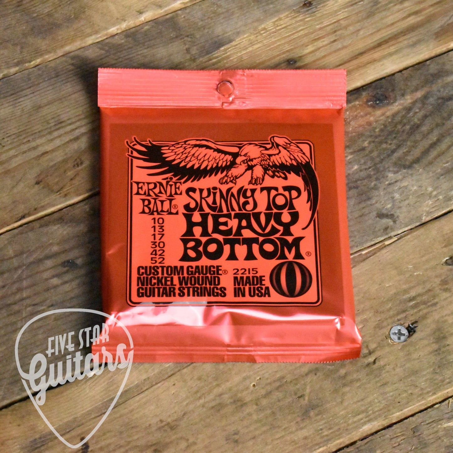 Ernie Ball P02215 Skinny Top Heavy Bottom Electric Guitar Strings 10-52