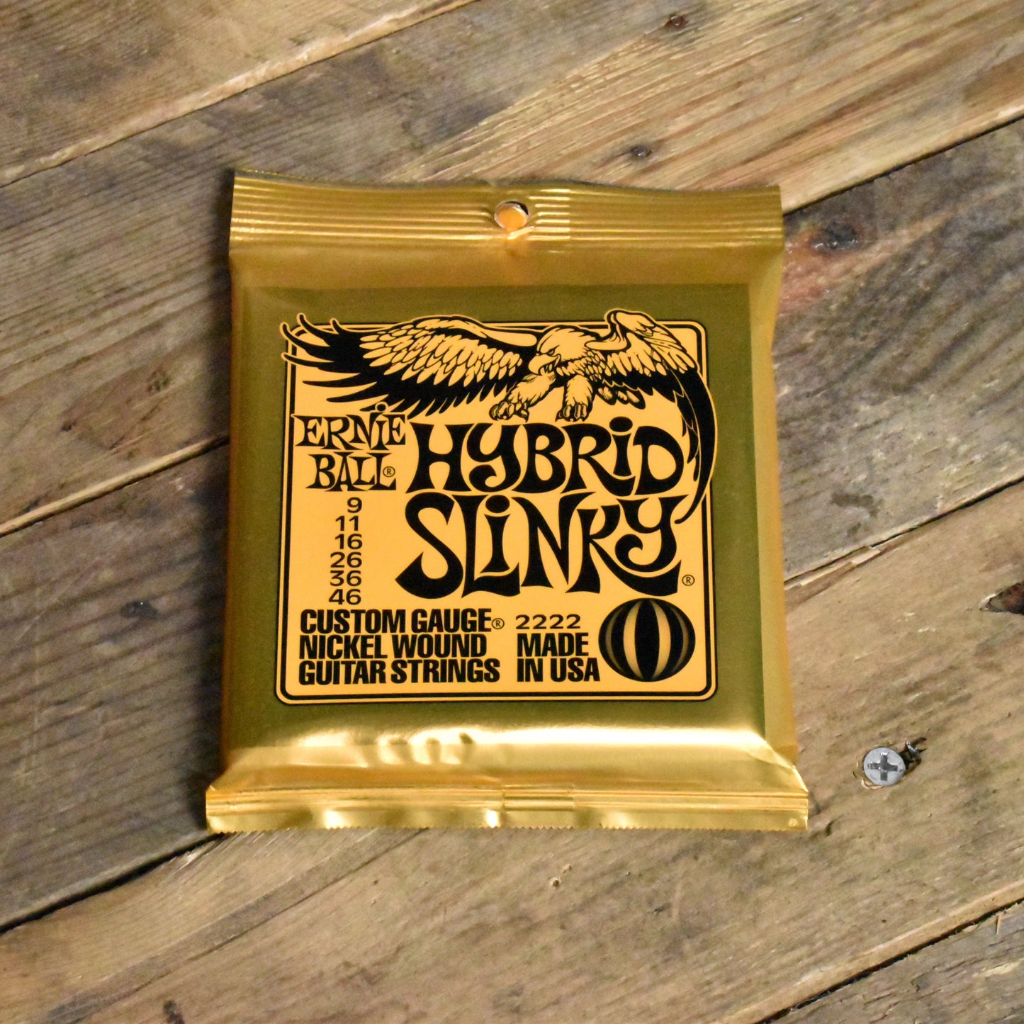 Ernie Ball P02222 Hybrid Slinky Electric Guitar Strings 9-46